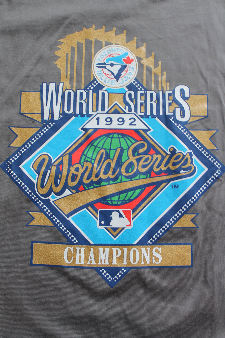 MLB - Men's Mitchell & Ness Toronto Blue Jays 92 World Series Champions T-Shirt