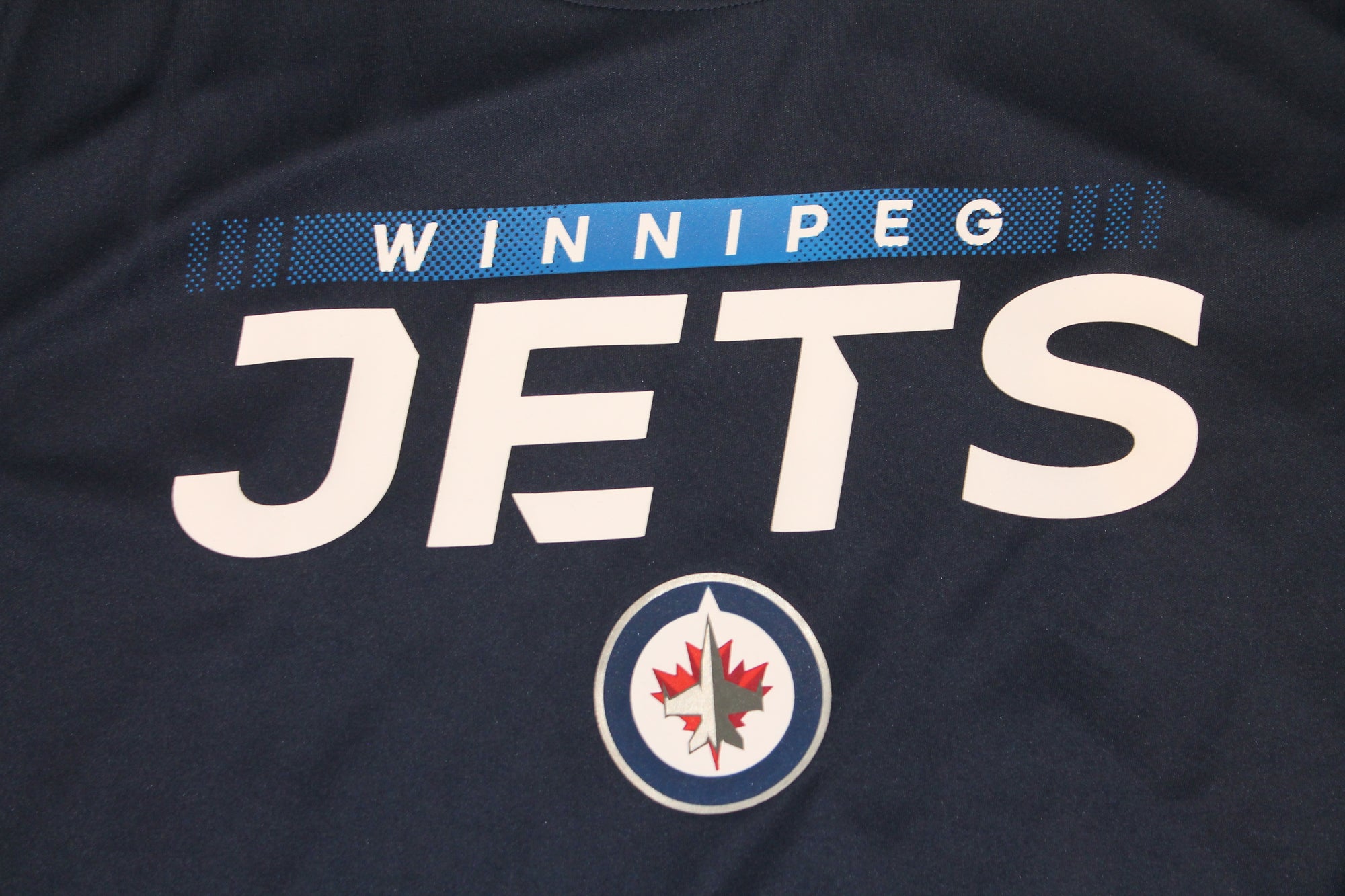 NHL Fanatics - Men's Winnipeg Jets Authentic Pro Short Sleeve T-Shirt - Large