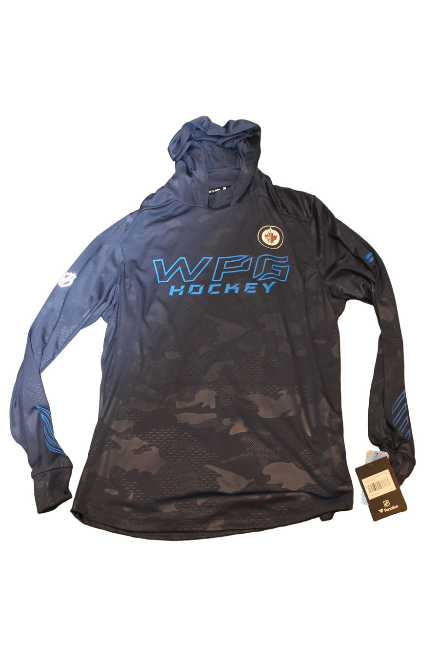 NHL Fanatics Winnipeg Jets Authentic Pro Pullover Lightweight Hoodie