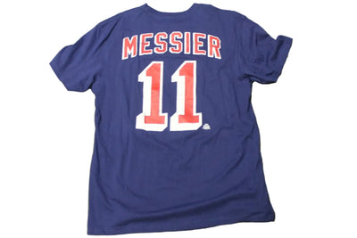 NHL New York Rangers Men's Old Time Hockey Mark Messier #11 Tee
