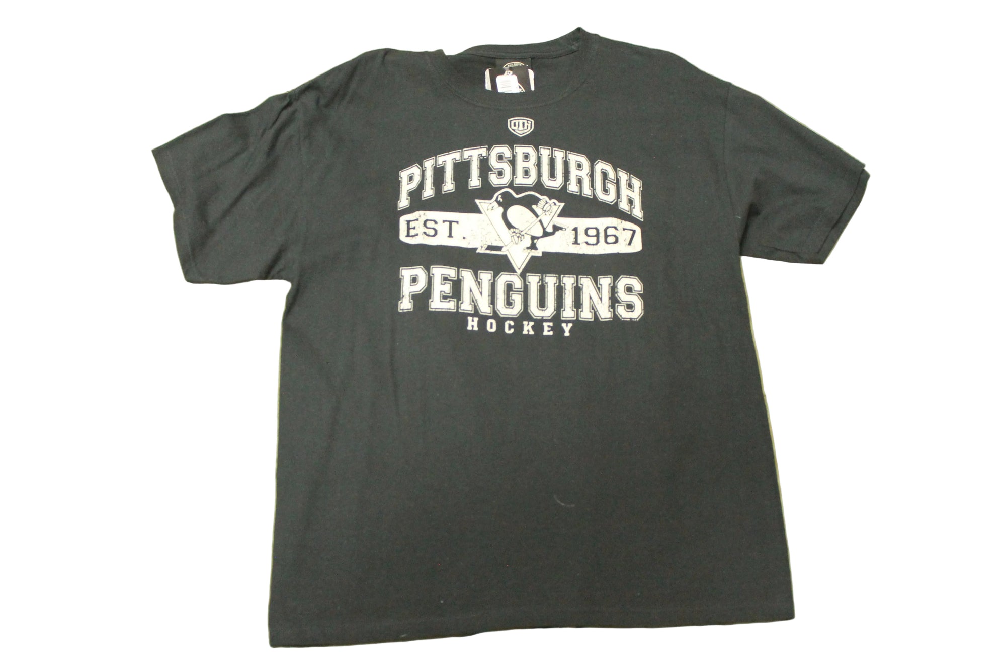 NHL Pittsburgh Penguins Men's Old Tims Hockey Est. 1967 Tee
