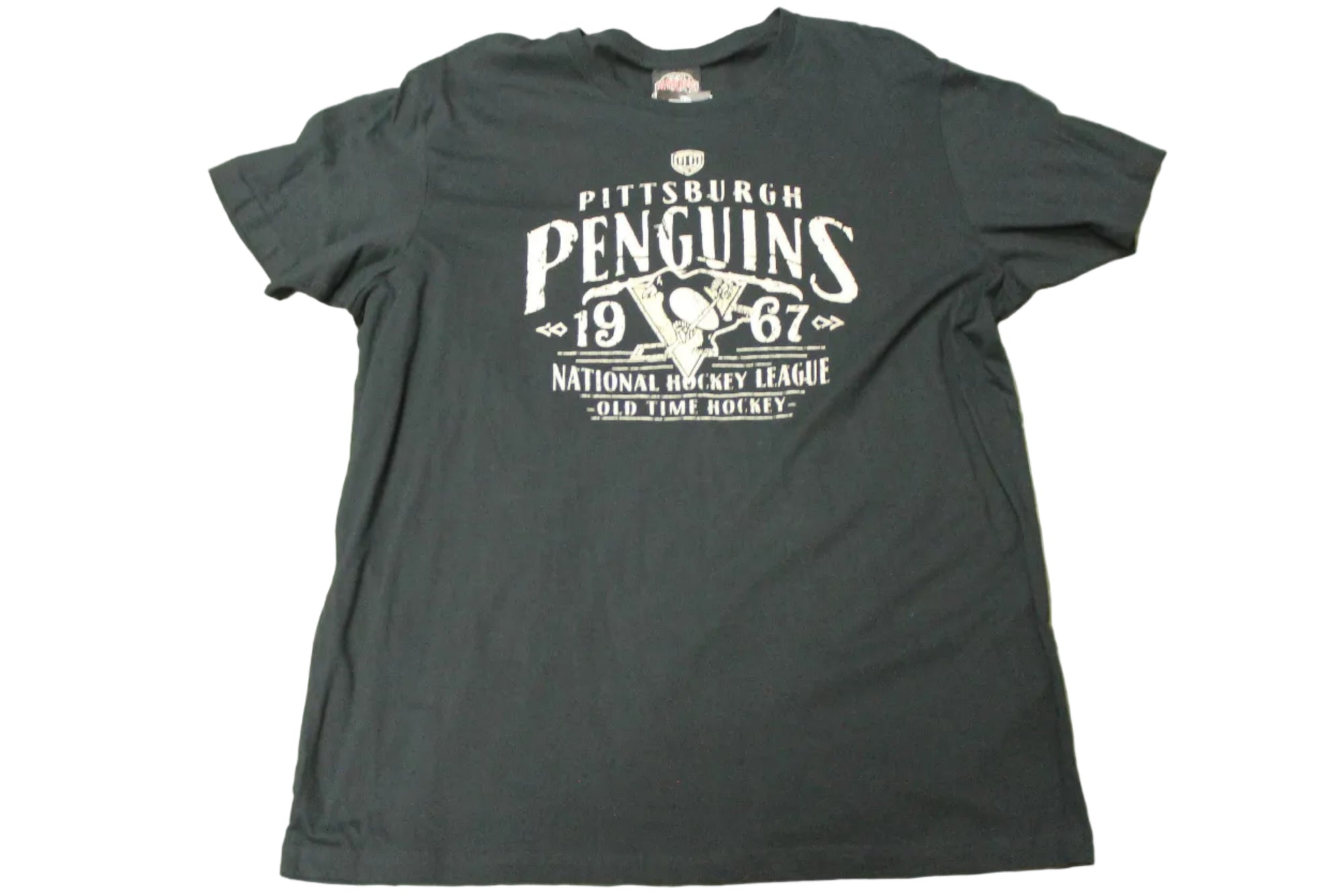 NHL Pittsburgh Penguins Men's Old Tims Hockey Est. 1967 Tee - XXL