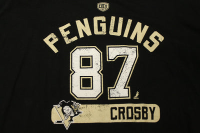 NHL Pittsburgh Penguins Men's Old Time Hockey Crosby Tee - XXLarge (Sale)