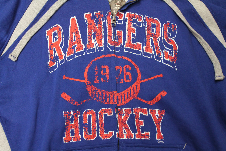 NHL New York Rangers Men's G-III Sports Zip-Up Hoodie - XL