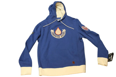 NHL Edmonton Oilers Men's Fanatics Heritage Classic Authentic Pro Performance Hoodie
