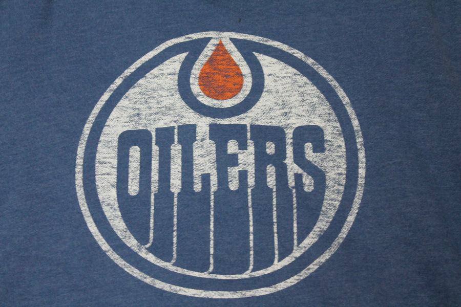 NHL Edmonton Oilers Men's 47 Brand Nico Premier Hoodie - Large