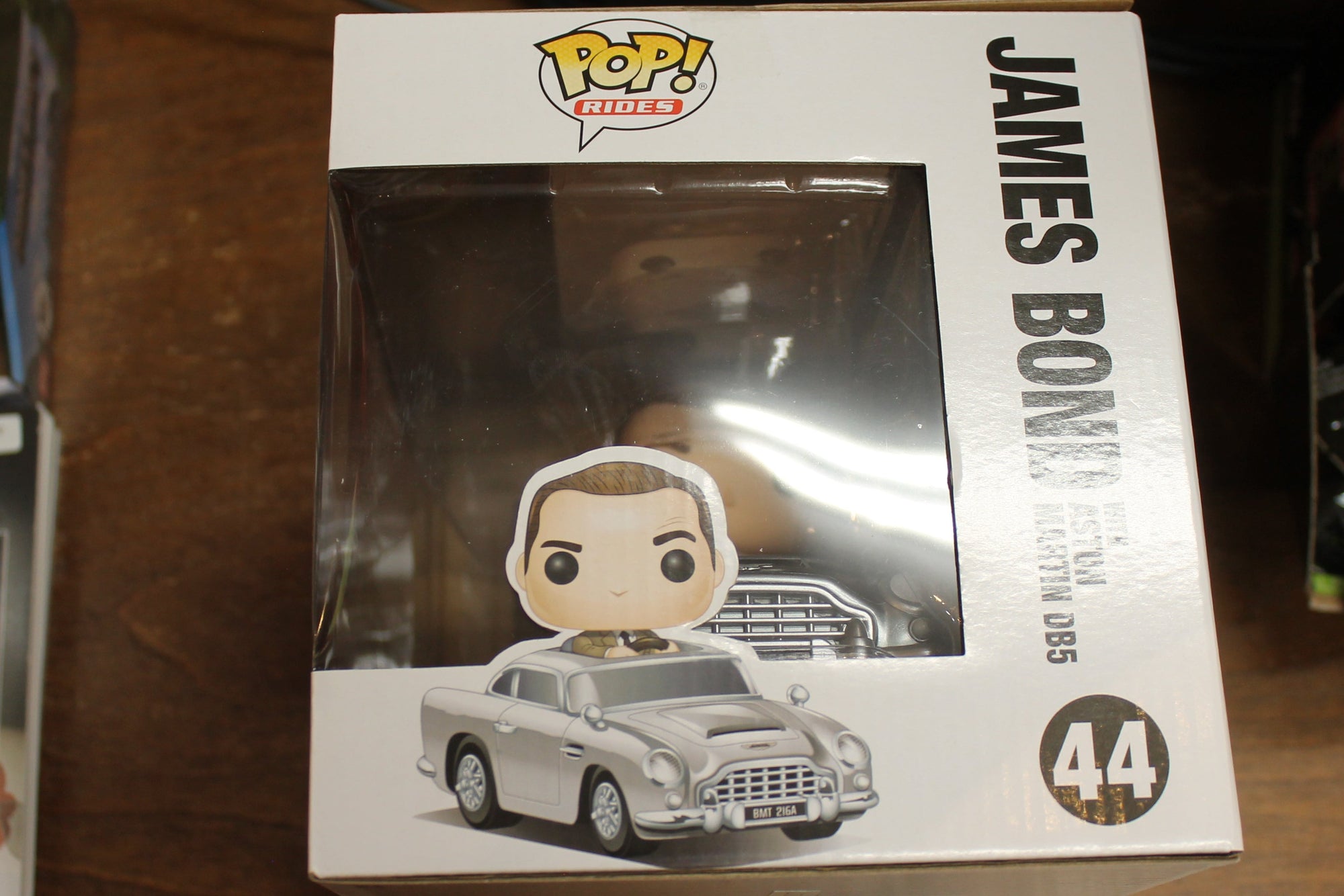 Funko POP Ride - James Bond with Aston Martin DB5 007 #44 (Sean Connery)