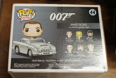 Funko POP Ride - James Bond with Aston Martin DB5 007 #44 (Sean Connery)