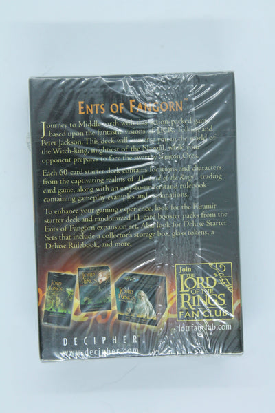 Lord of the Rings TCG: Ents of Fangorn Witch King Starter Deck SEALED 60 CARDS