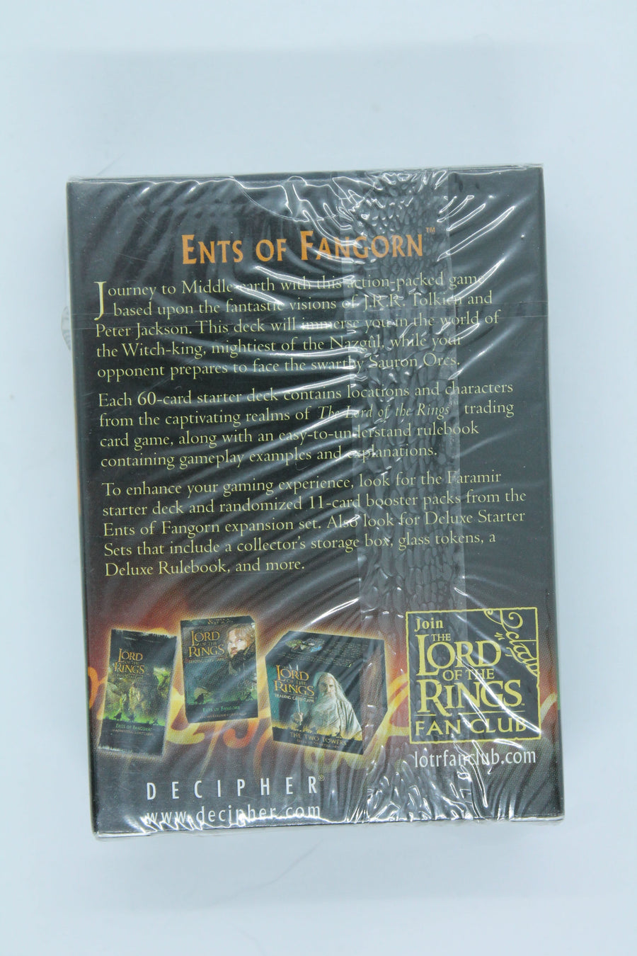 Lord of the Rings TCG: Ents of Fangorn Witch King Starter Deck SEALED 60 CARDS