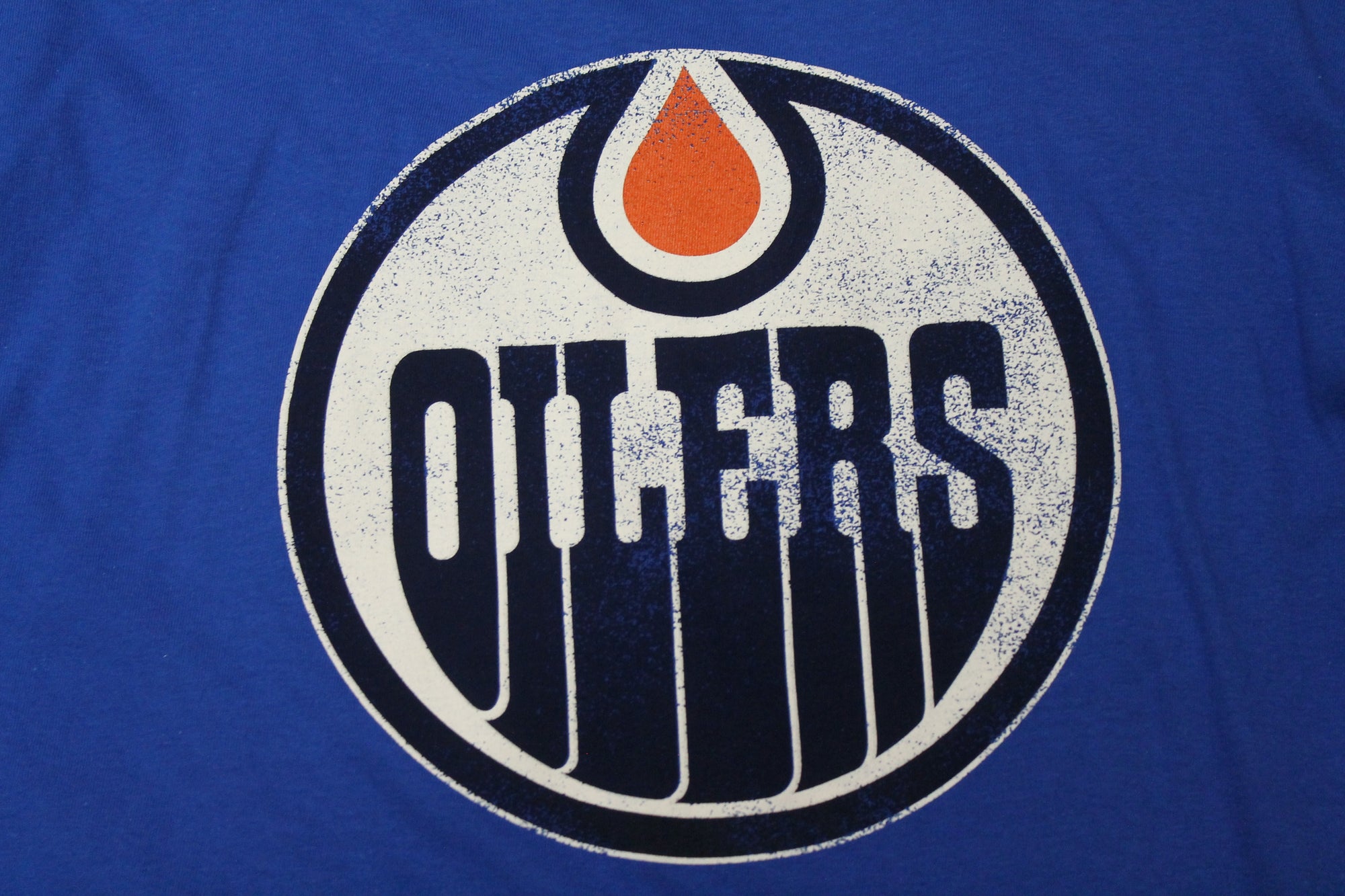 NHL Edmonton Oilers Men's Old Time Hockey Dave Semenko #27 Tee - XLarge