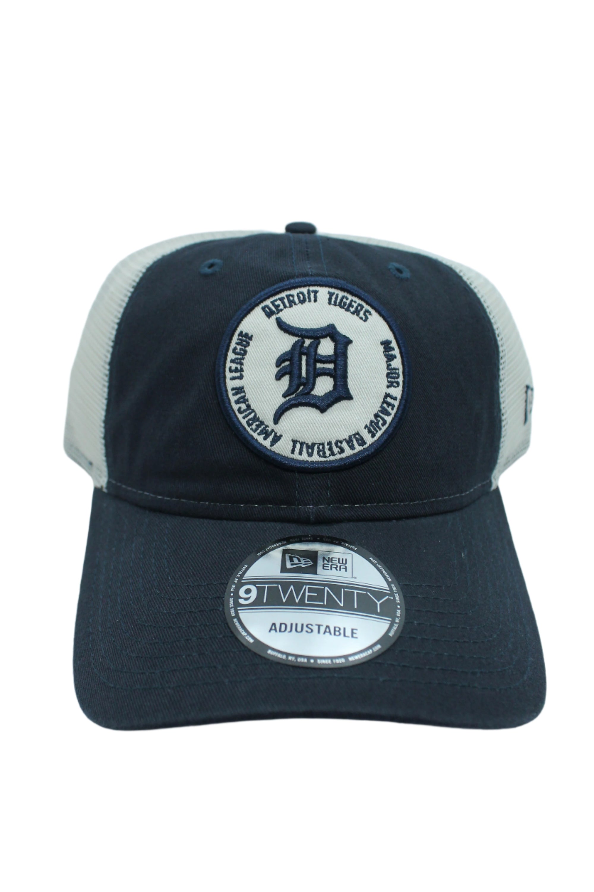 MLB Detroit Tigers New Era 9Twenty Adjustable Circle Trucker hat