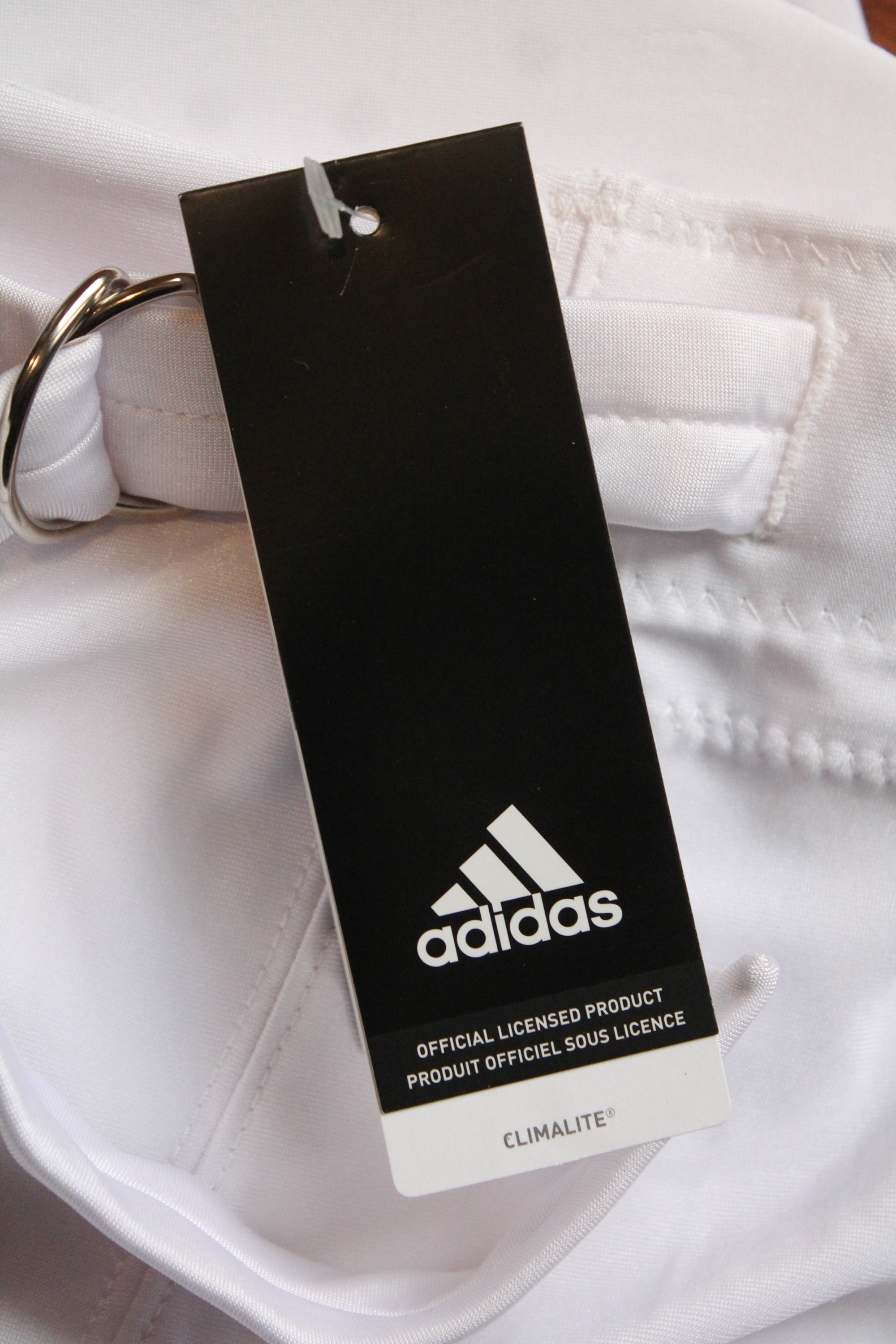 ADIDAS WHITE FOOTBALL INTEGRATED PAD PANT ADULT - XL