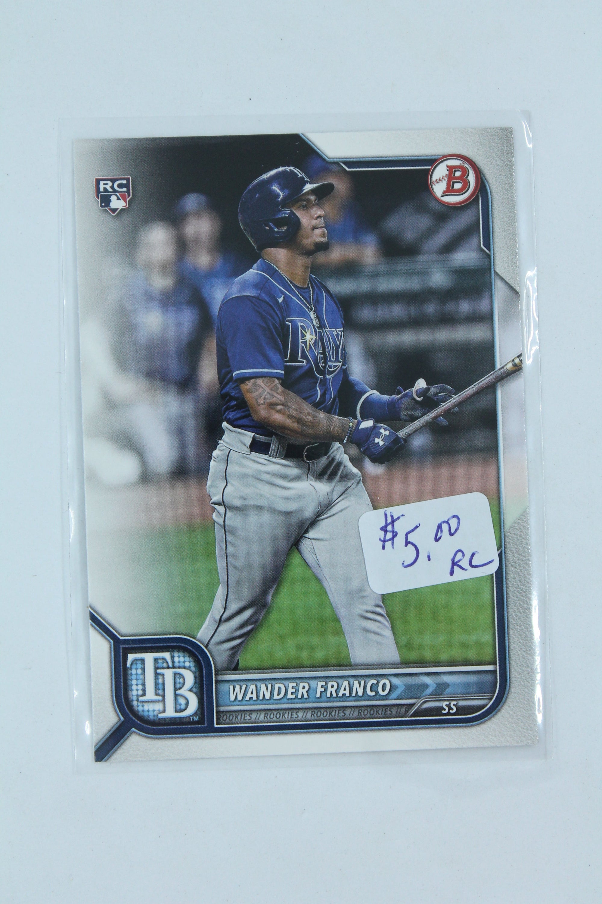 Wander Franco 2022 Bowman Rookie Card