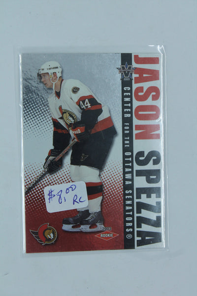 Jason Spezza 2002-03 Pacific Vanguard Rookie Card