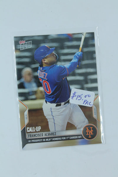 Francisco Alvarez 2022 Topps Now PRC - New York Mets