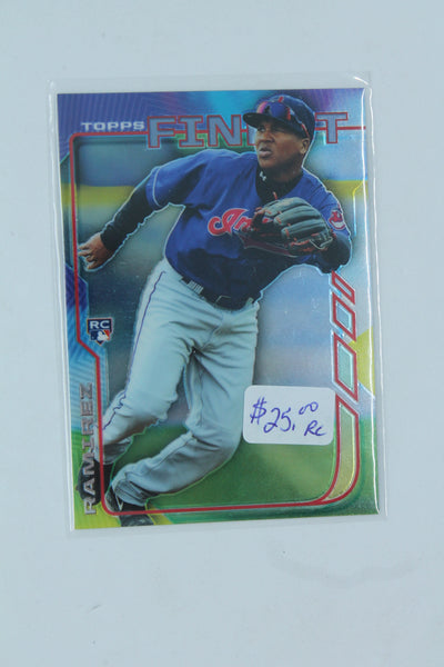 Jose Ramirez 2014 Topps Finest Rookie Card