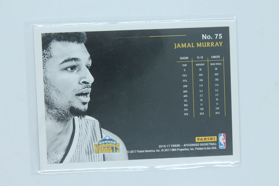 Jamal Murray 2016-17 Panini Aficionado Rookie Card