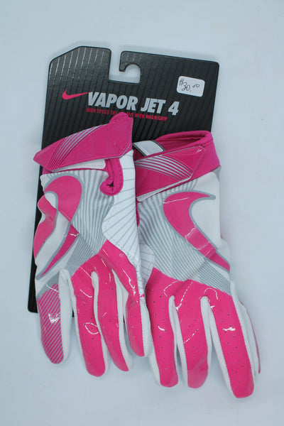 NIKE Vapor Jet 4 FOOTBALL GLOVES - Youth Large (Sale)
