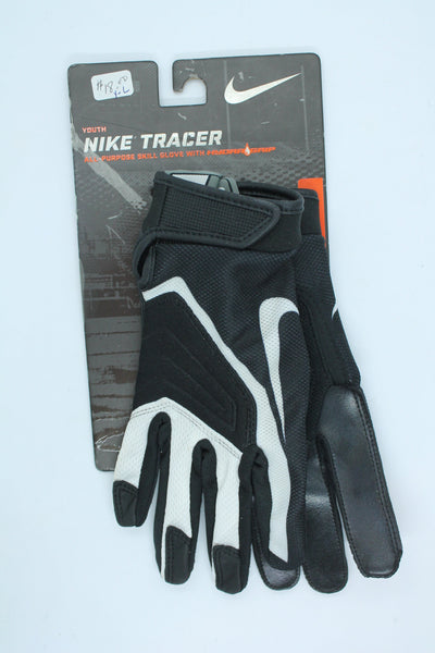 NIKE TRACER FOOTBALL GLOVES - Youth Large (Sale)