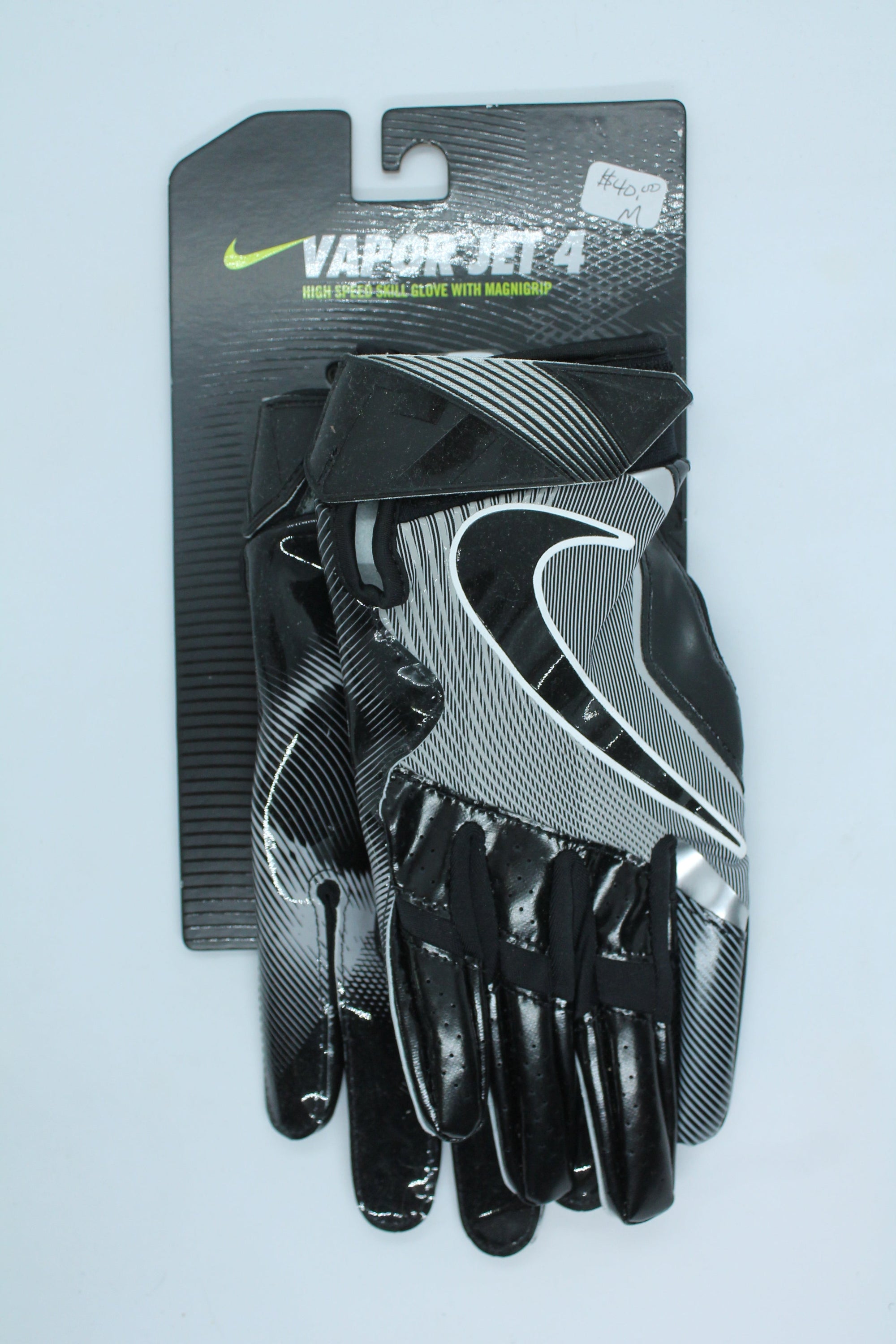 NIKE Vapor Jet 4 FOOTBALL GLOVES - Medium (Sale)