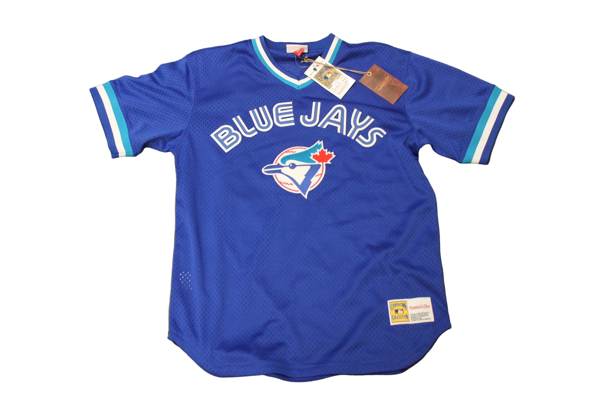 MLB Toronto Blue Jays Men's Mitchell & Ness Blankback Jersey - Large