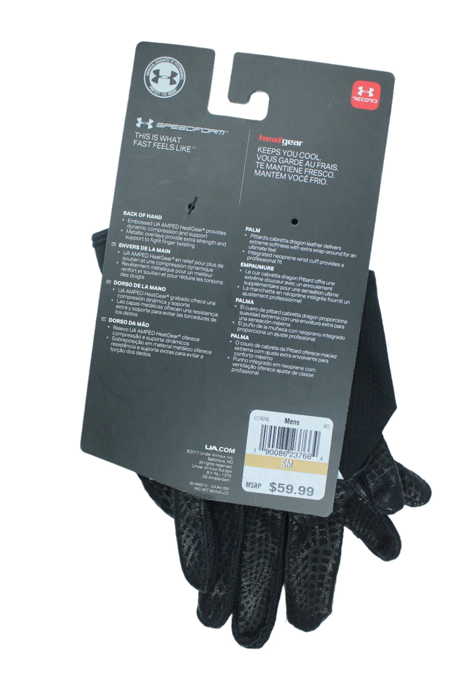 UNDER ARMOUR SPOTLIGHT BATTING GLOVES - SMALL (Sale)