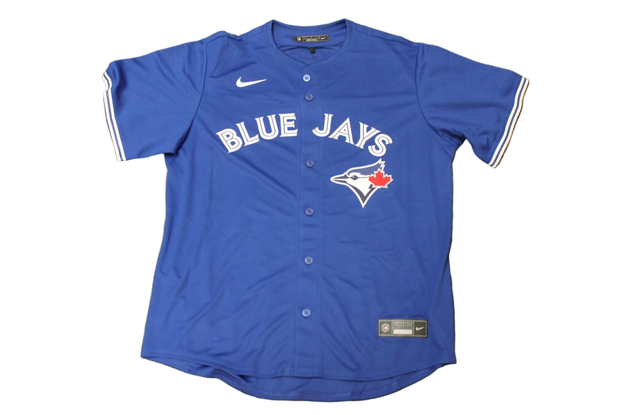 MLB Toronto Blue Jays Men's Nike Replica Baseball Home Jersey (Blue) - Large