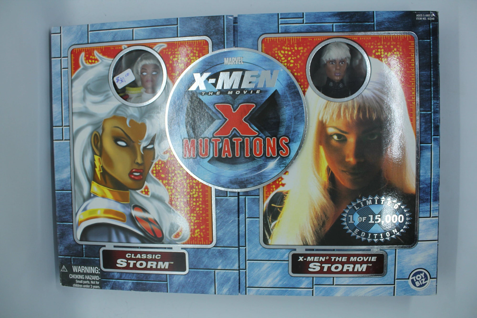 TOYBIZ MARVEL X-MEN THE MOVIE X MUTATIONS STORM ACTION FIGURES 1 OF 15,000