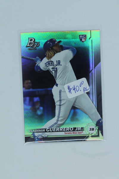 Vladimir Guerrero Jr. 2019 Bowman Platinum Rookie Card - #27