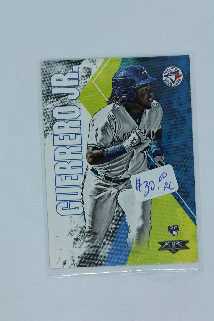 Vladimir Guerrero Jr. 2019 Topps Fire Rookie Card
