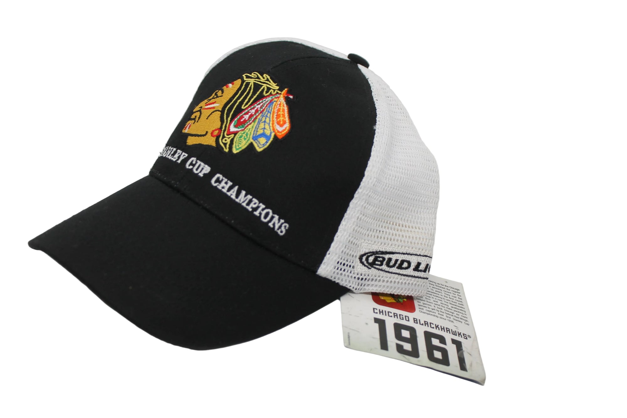 NHL Chicago Blackhawks 1961 Stanley Cup Champions Adjustable Hat