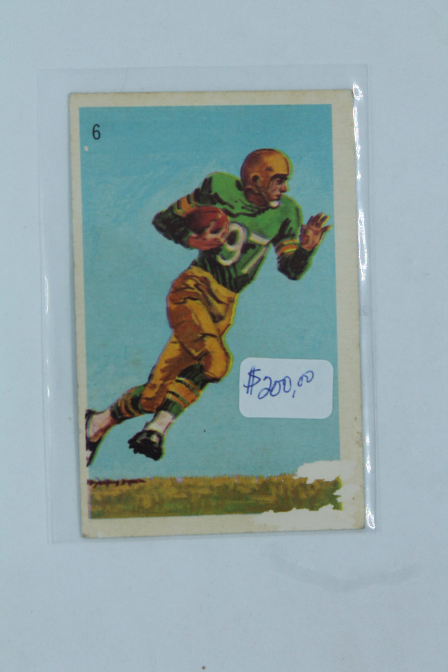 Jackie Parker 1961 Wheaties Great Moments in Canadian Sport Rookie Year Card
