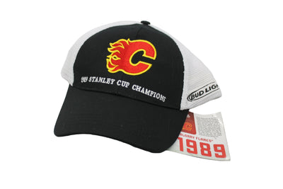 NHL Calgary Flames 1989 Stanley Cup Champions Adjustable Hat
