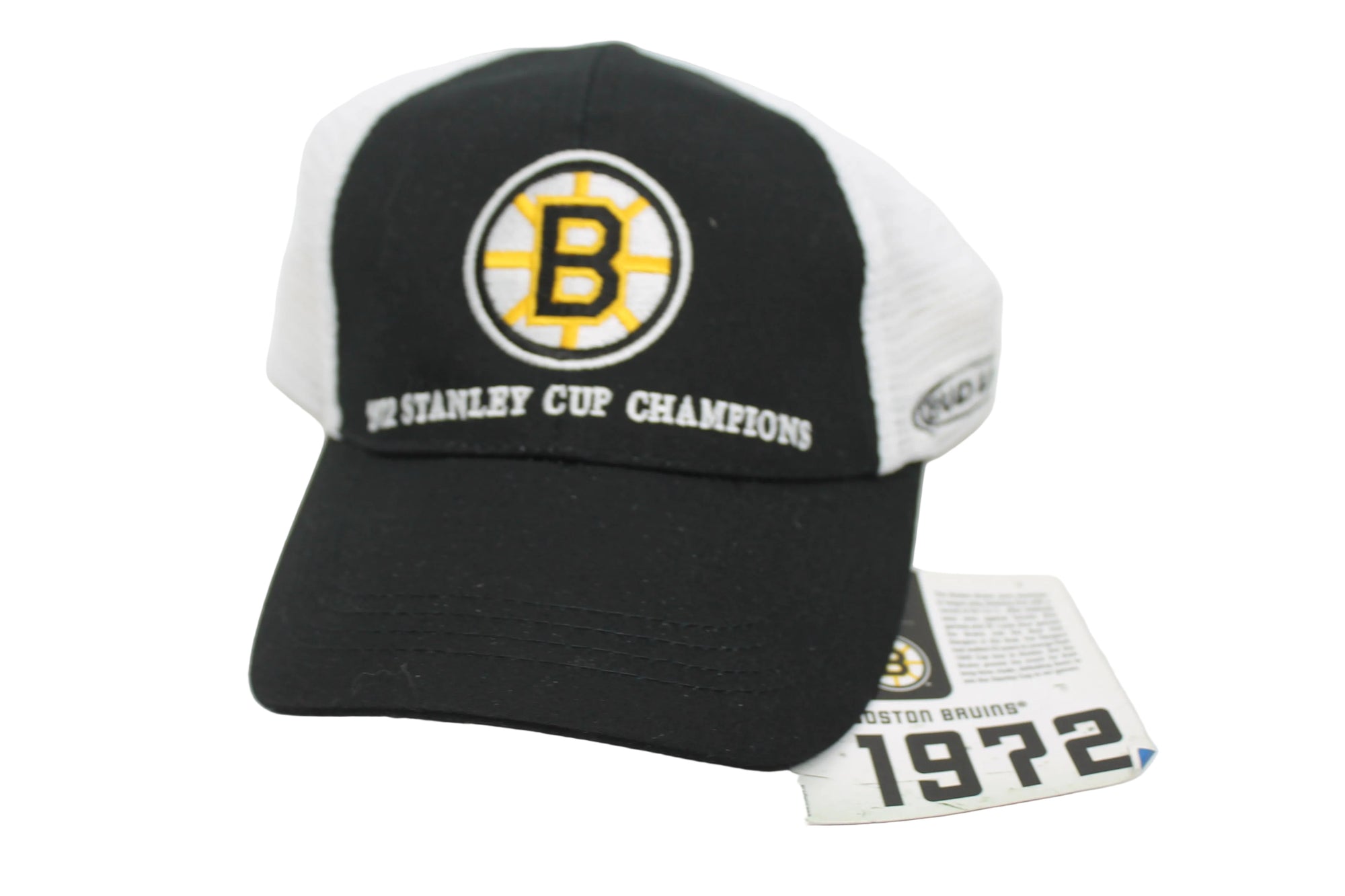 NHL Boston Bruins 1972 Stanley Cup Champions Adjustable Hat