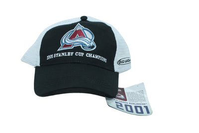 NHL Colorado Avalanche 2001 Stanley Cup Champions Adjustable Hat