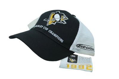 NHL Pittsburgh Penguins 1992 Stanley Cup Champions Adjustable Hat