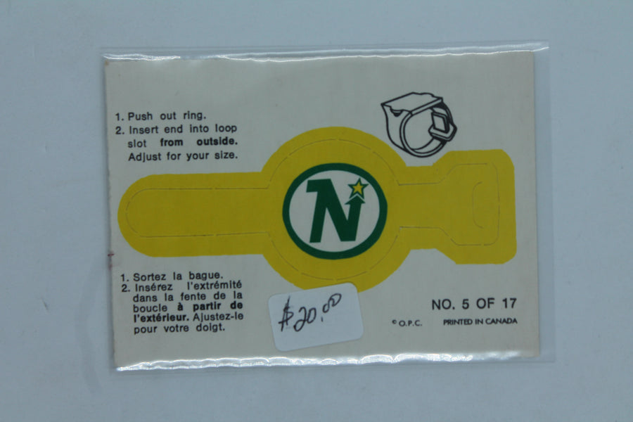 1973-74 O-Pee-Chee - Rings #5 Minnesota North Stars Team