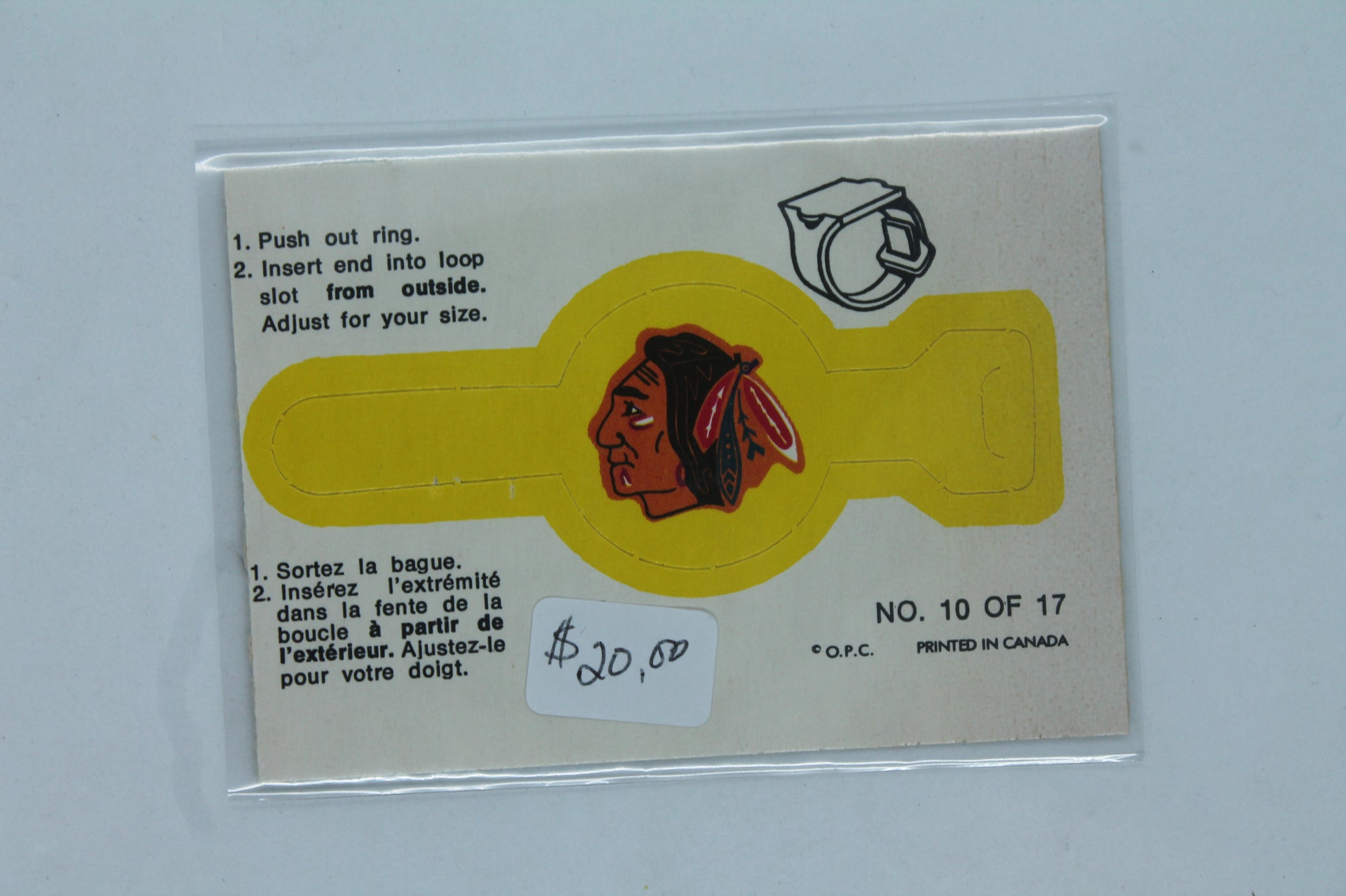 1973-74 O-Pee-Chee - Rings #10 Chicago Blackhawks Team