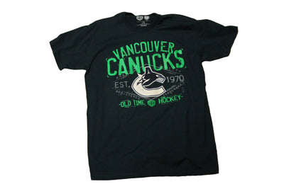 NHL Vancouver Canucks Men's Old Time Hockey Scotch Tee