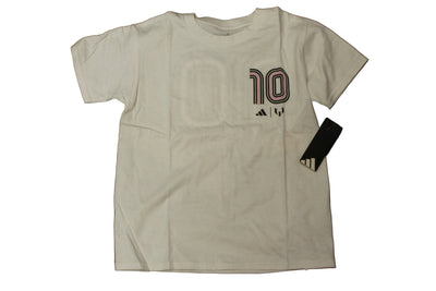 Lionel Messi - adidas - Youth (Junior) Leonel Messi Graphic T-Shirt (White)