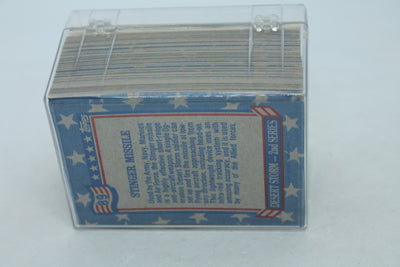 1991 Topps Desert Storm Series 2 Trading Cards and Stickers Complete Set - 88 cards & 11 stickers