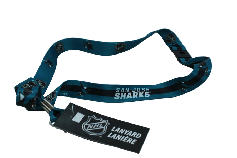 NHL San Jose Sharks Sublimated Lanyard