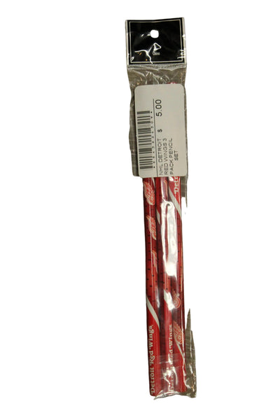 NHL Detroit Red Wings Pencils (3 Pack)