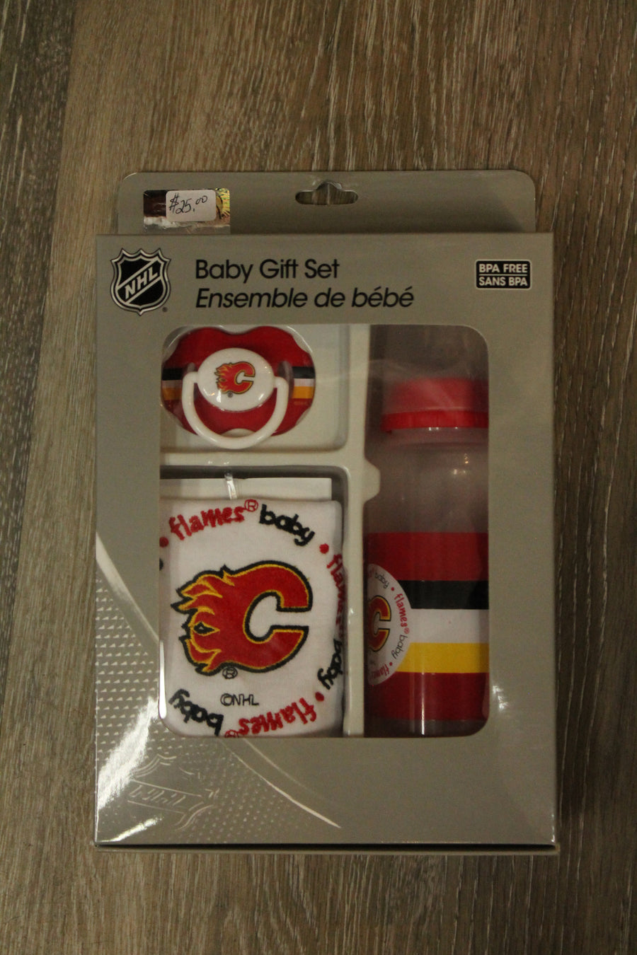 NHL Calgary Flames Baby Gift Set