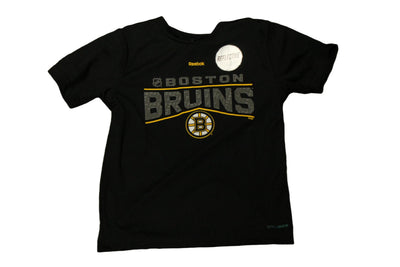 NHL Boston Bruins Kids Reebok Centre Ice Reflective Tee