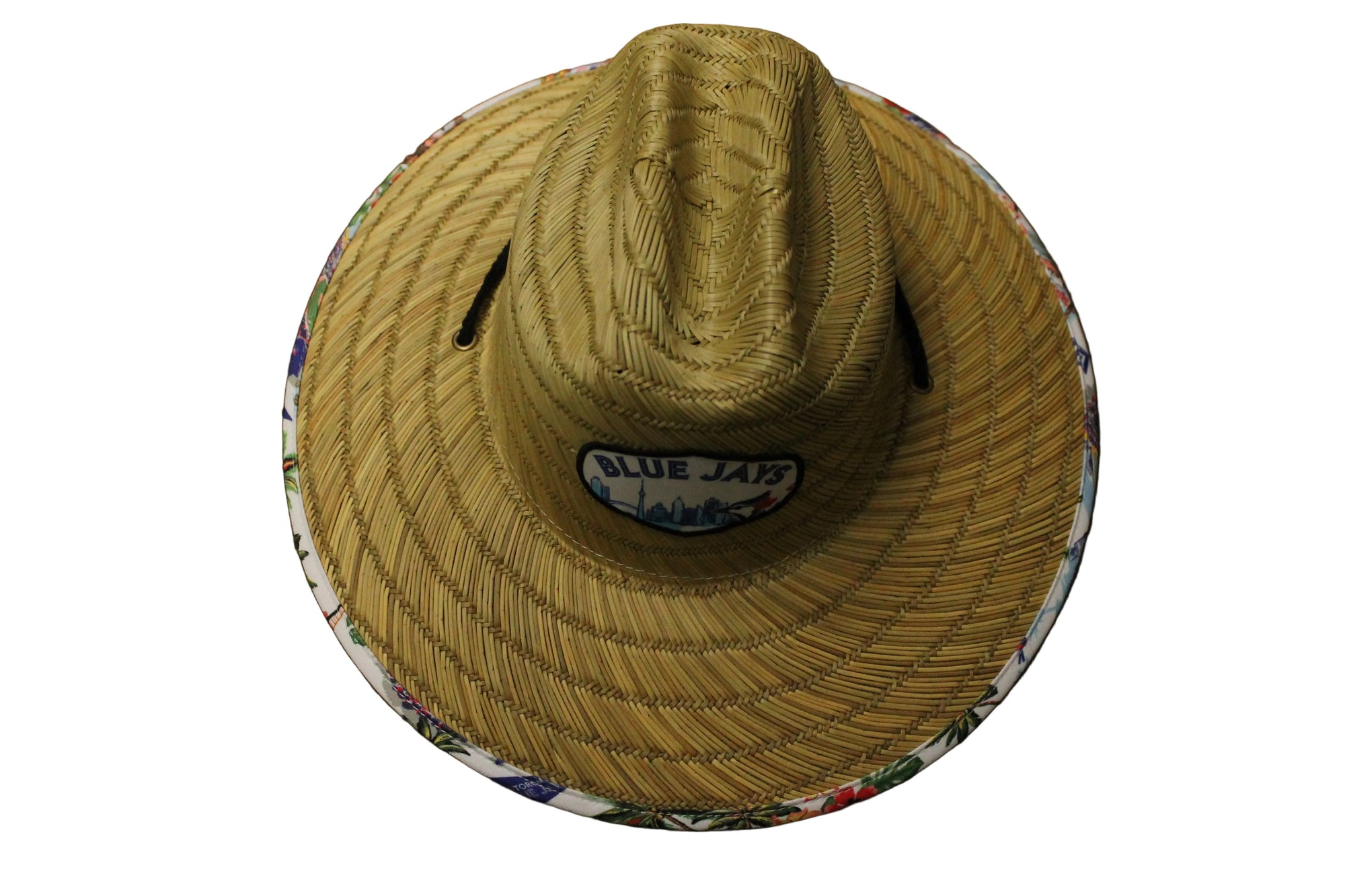 MLB Men's Toronto Blue Jays Reyn Spooner Logo Straw Hat