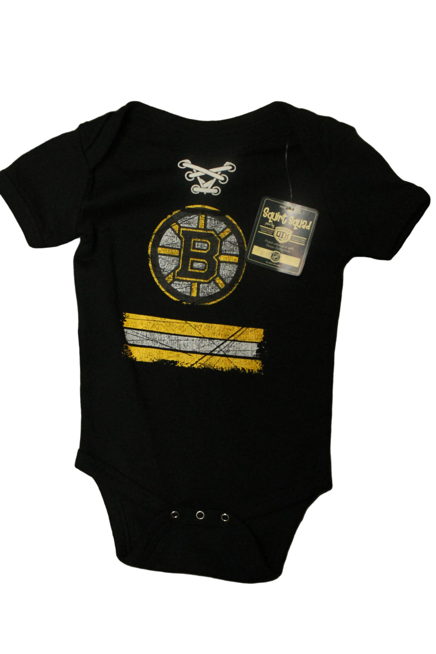 NHL Boston Bruins Old Time Hockey Infant Bodysuit