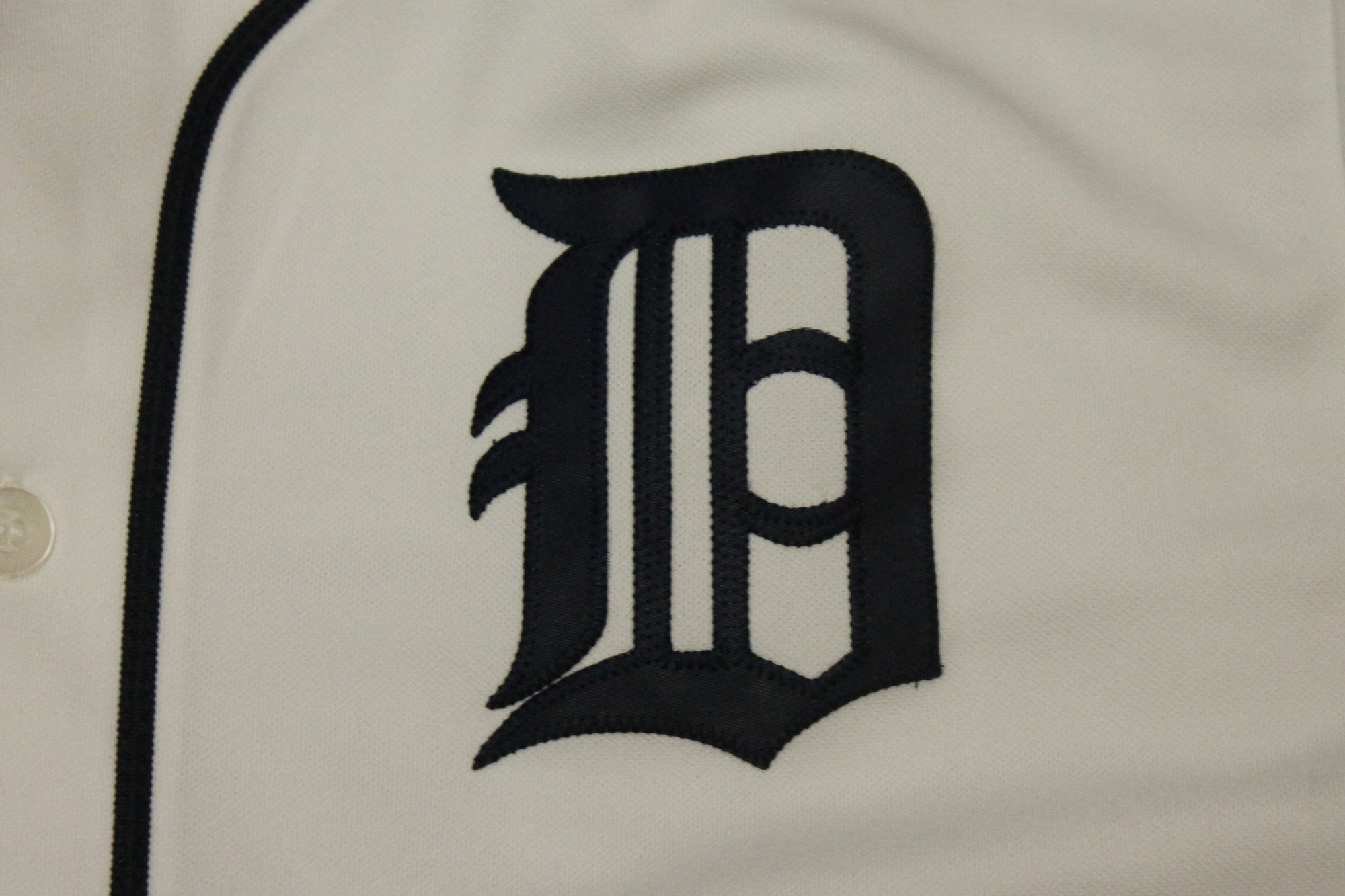 MLB Detroit Tigers Youth Verlander #35 Majestic Jersey - White - XLarge