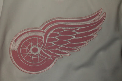 NHL Detroit Red Wings Youth Reebok White & Pink Jersey